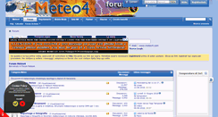 Desktop Screenshot of forum.meteo4.com